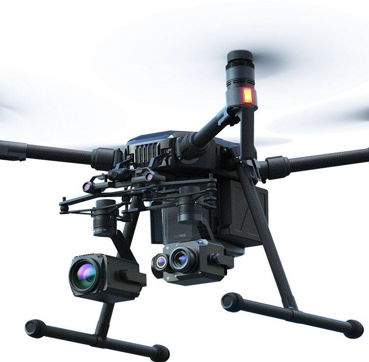 Picture of drone equipped with the Zenmuse XS5 payload