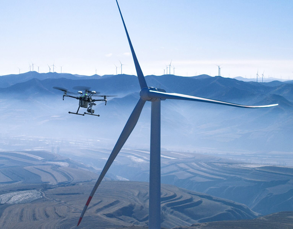 DJI Enterprise Drones for the Wind Energy Industry - TurnTech Solutions - Langley, British Columbia, Canada
