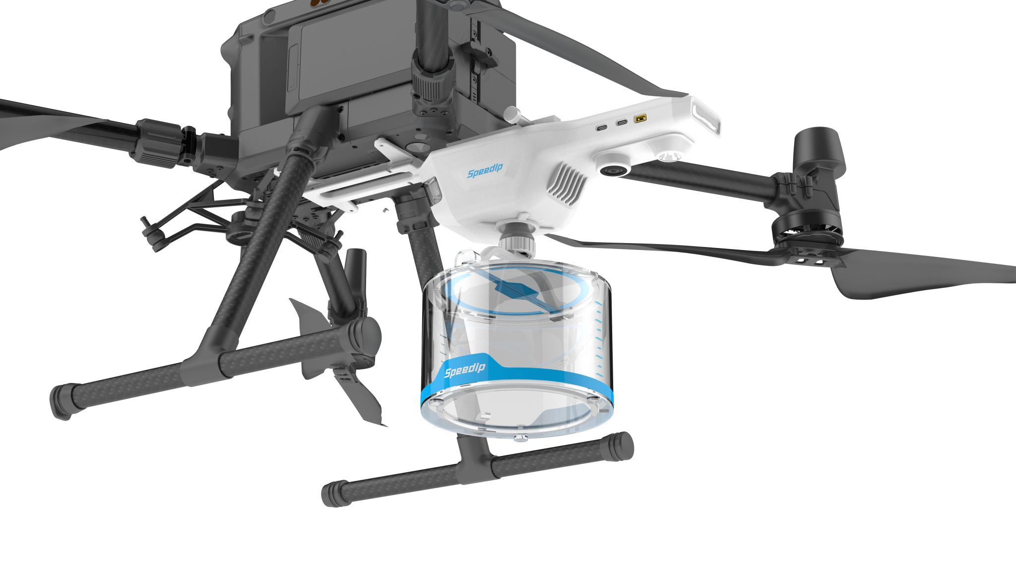 Speedip v2 The world’s first drone-based BVLOS water sampling system.
