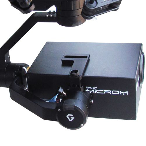 DayCor® micROM HD: Ultralight Corona Camera for DJI Drones | Compatible with DJI M350 & DJI M300